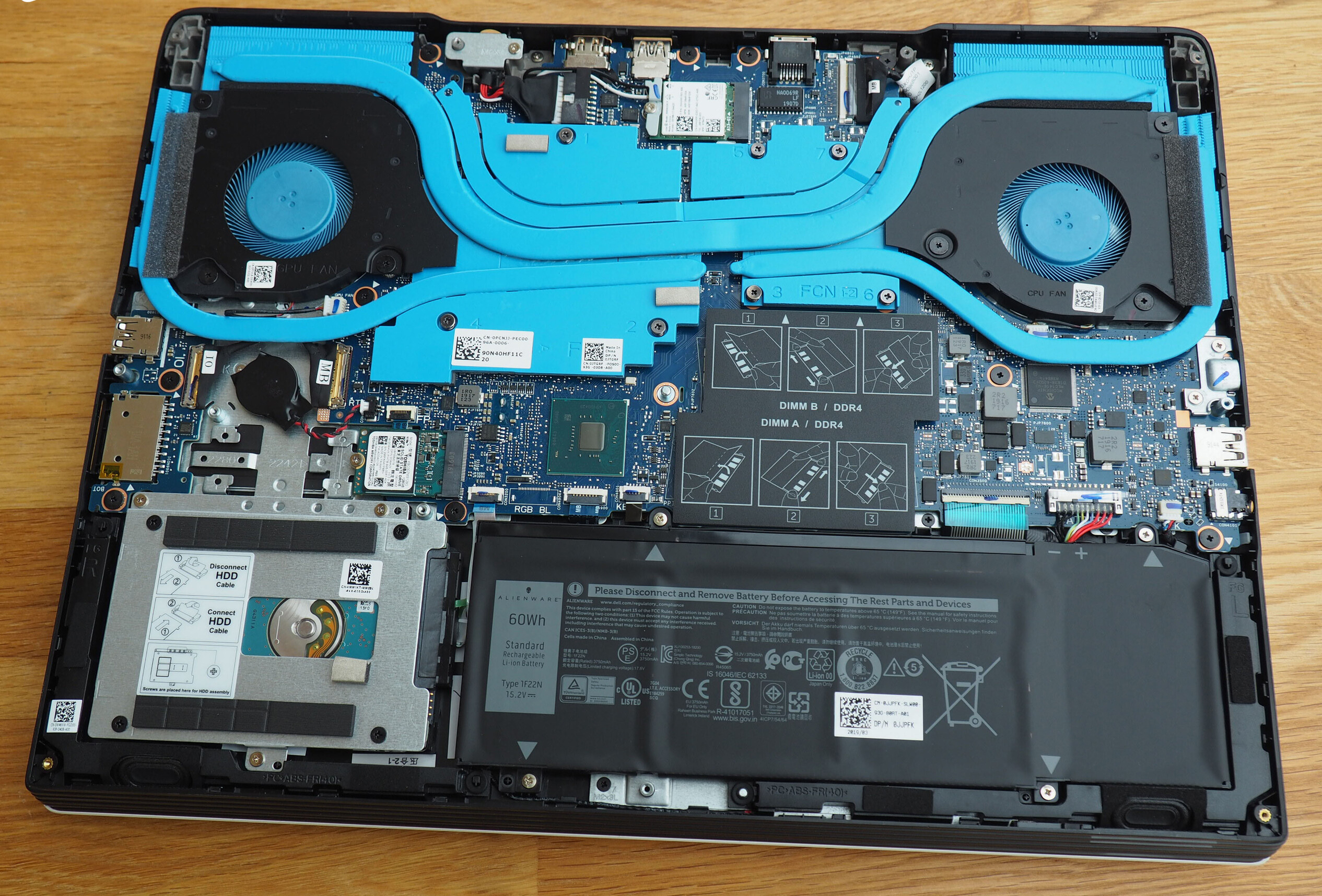 How to replace and fix  DELL G5 15 5590 P82F lcd cable 40pin 144HZ 02HW09 (Dell G5 15 5590-PCNJJ)